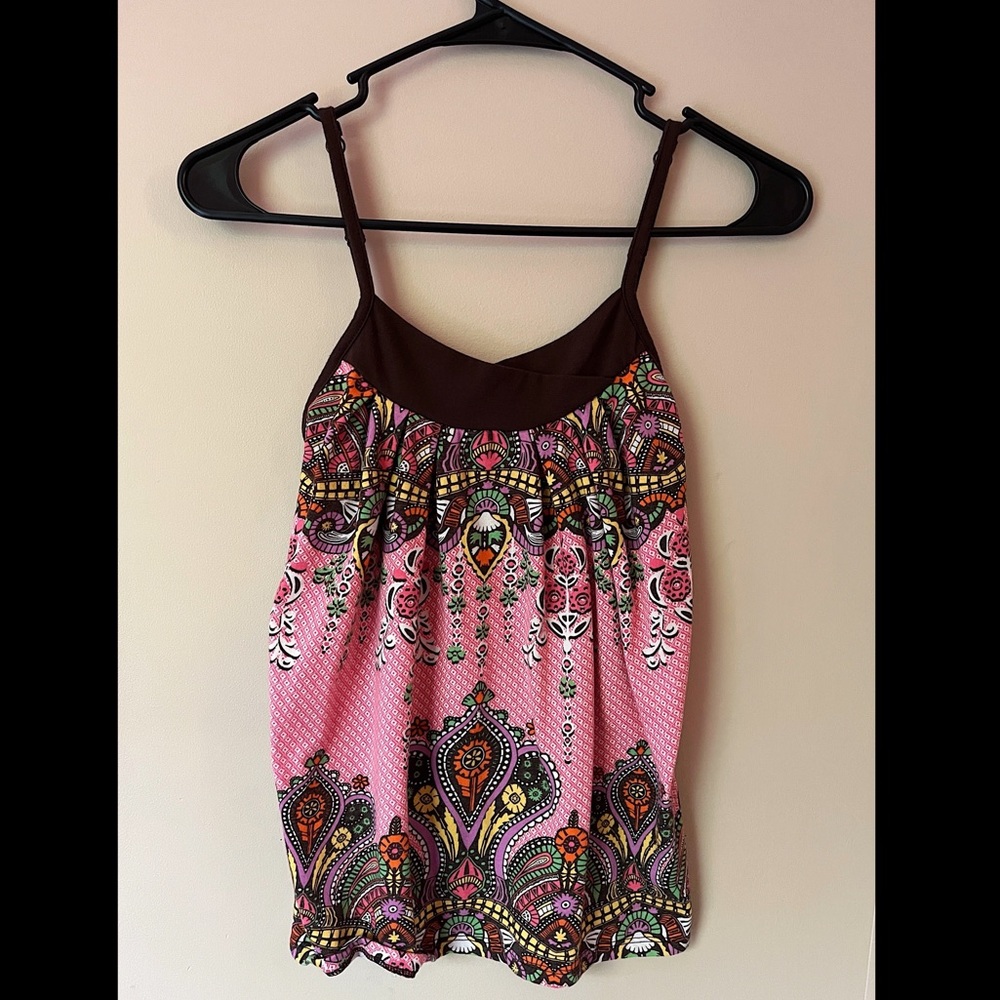 Uproar Pattern Tank | Size: Y Medium